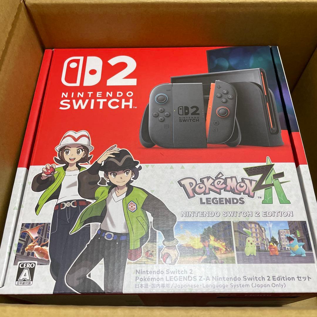新品未開封 Nintendo Switch2 本体 Pokemon ZA同梱版