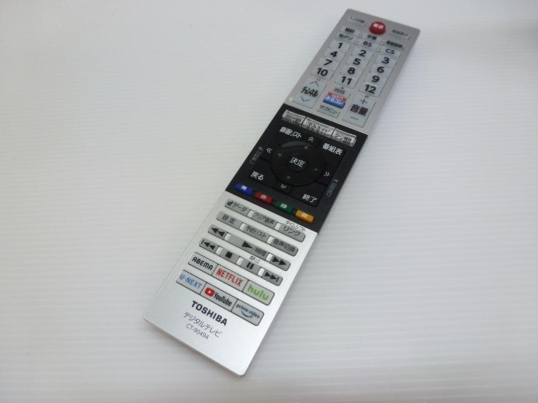 東芝 REGZA 24V型 液晶テレビ 24V34 リモコン付 レグザ TV ①