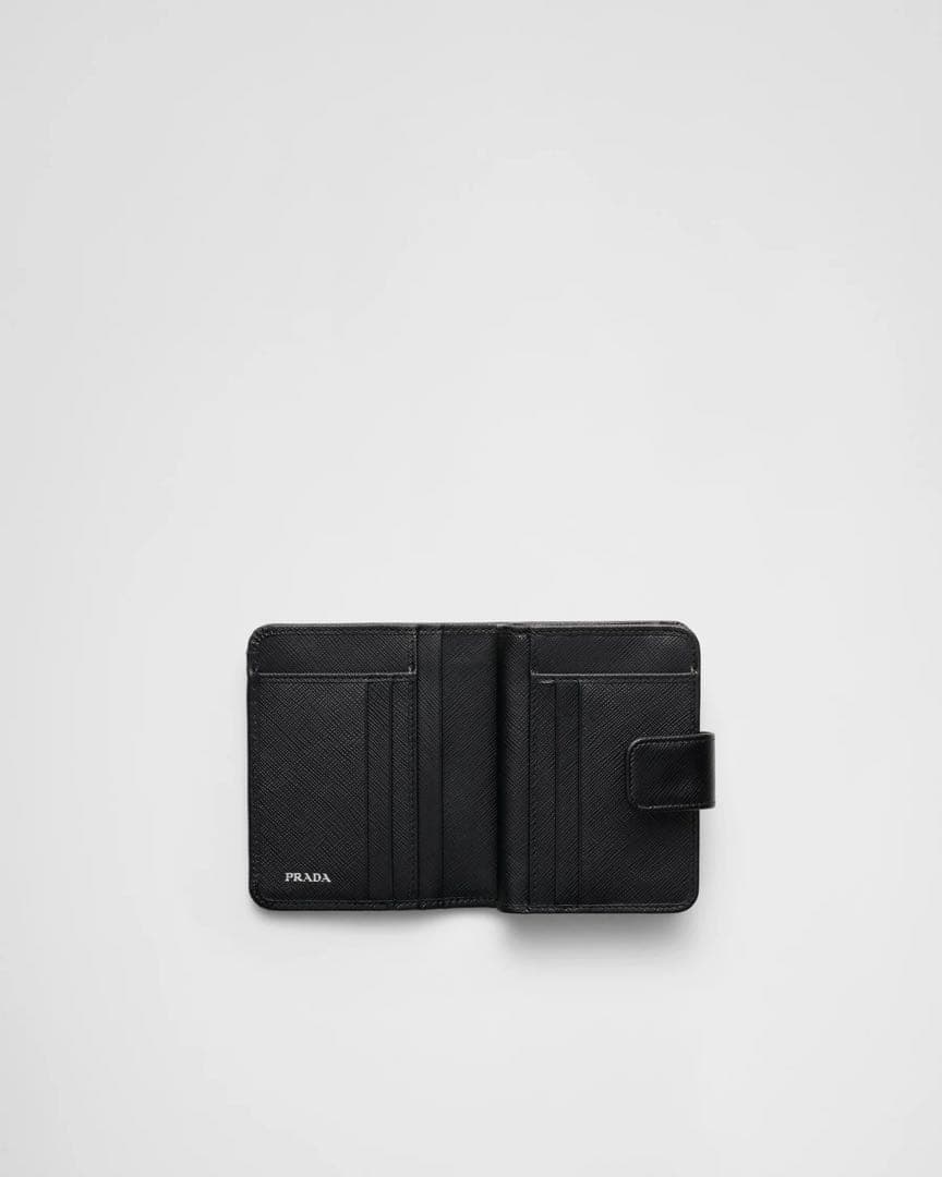 aYa PRADA サフィアーノトライアングル ウォレット