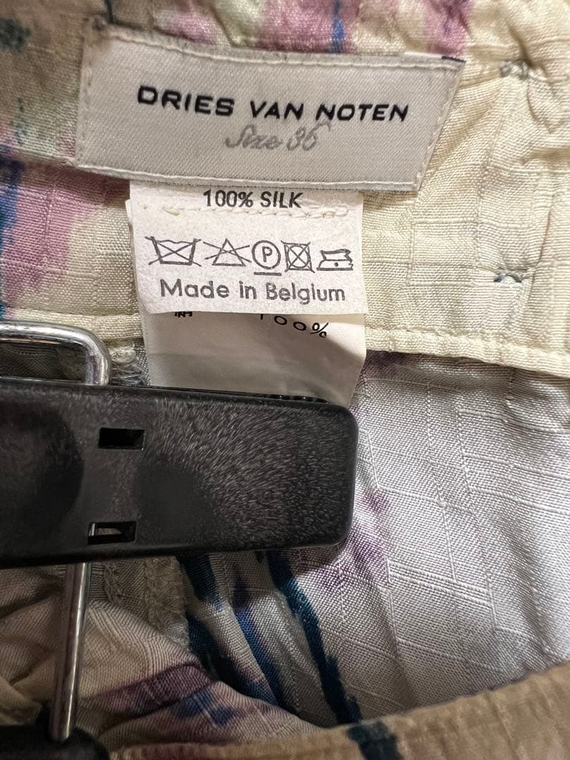 DRIES VAN NOTEN シルクスカート36