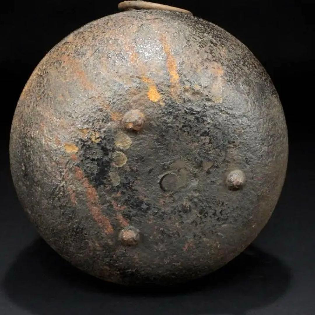 【ウラン】時代 古鉄 風炉 桧垣風炉 窶風炉 漢詩茶飯釜 替蓋付 煎茶道具