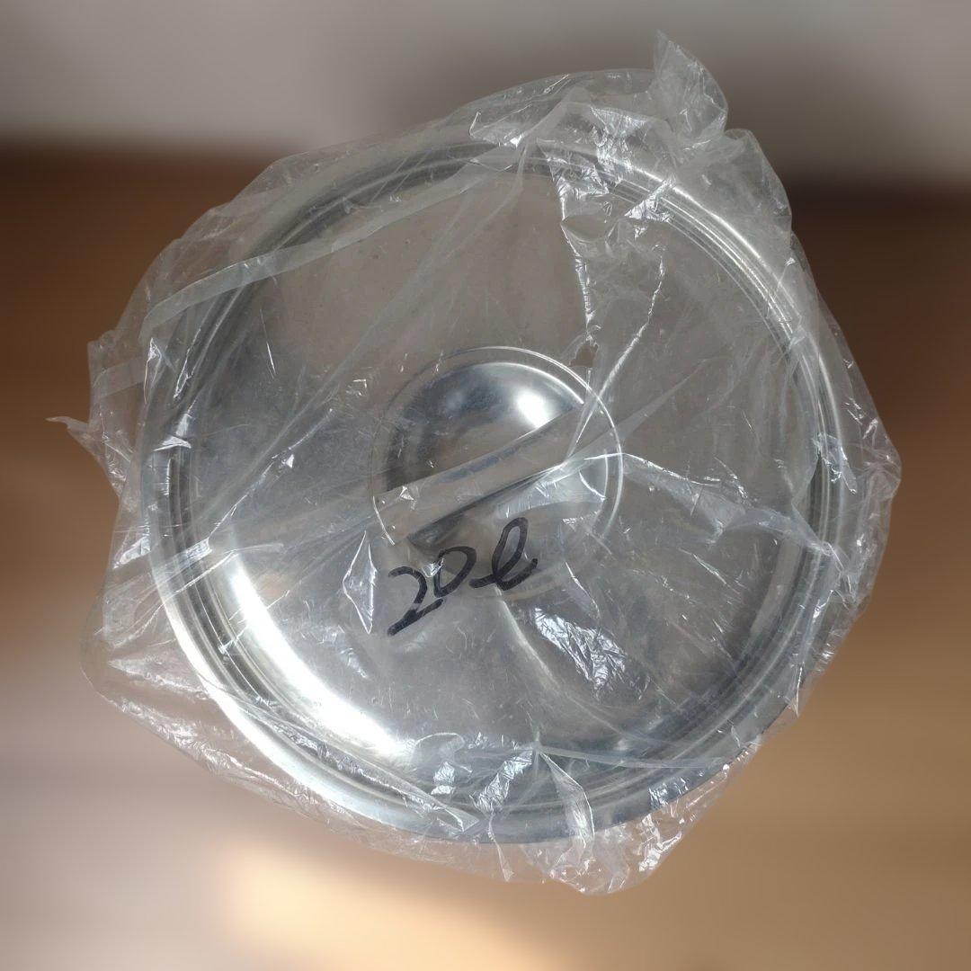 藍熊染料　18-8ステンレスタンク　20リットル　 30cm