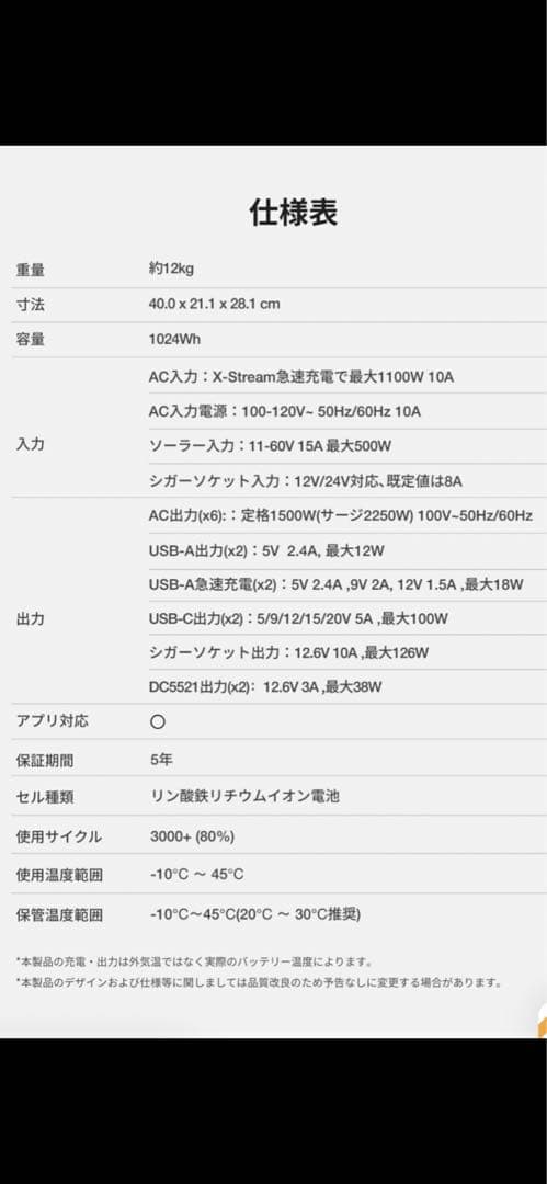 ☆ 新品未開封 エコフロー デルタ２ １０２４W h ☆