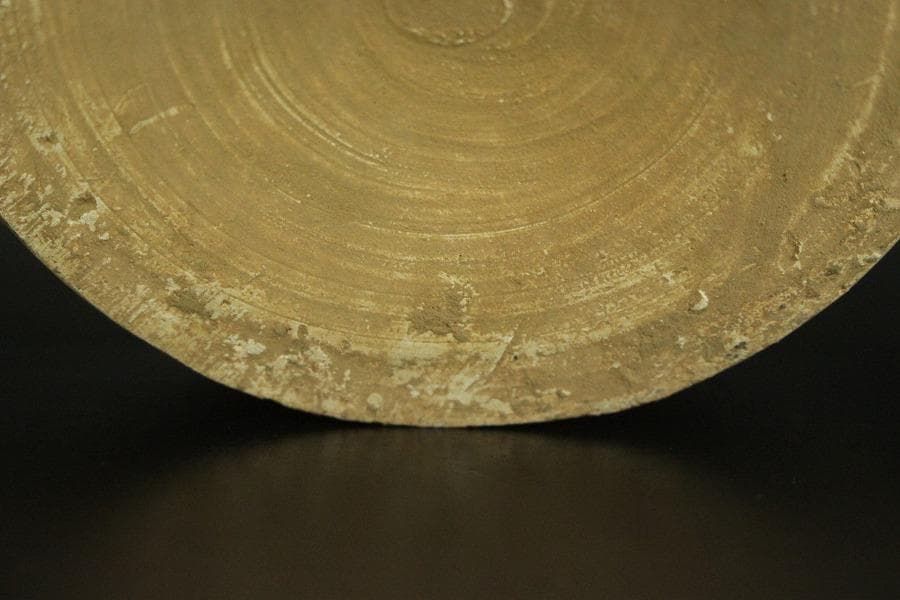 中国美術 唐三彩 蓋壷 高19cm(LC153)