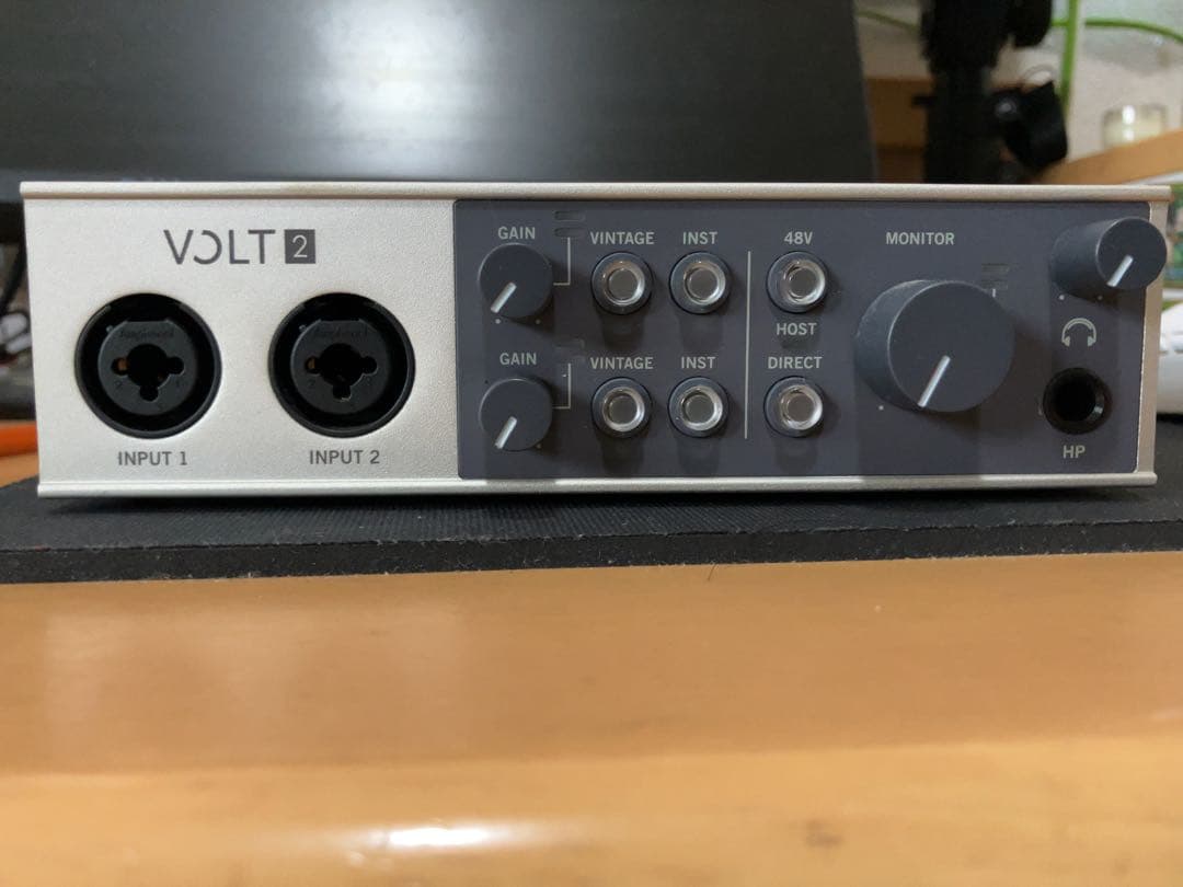 VOLT 2 オーディオインターフェイス 一部不具合