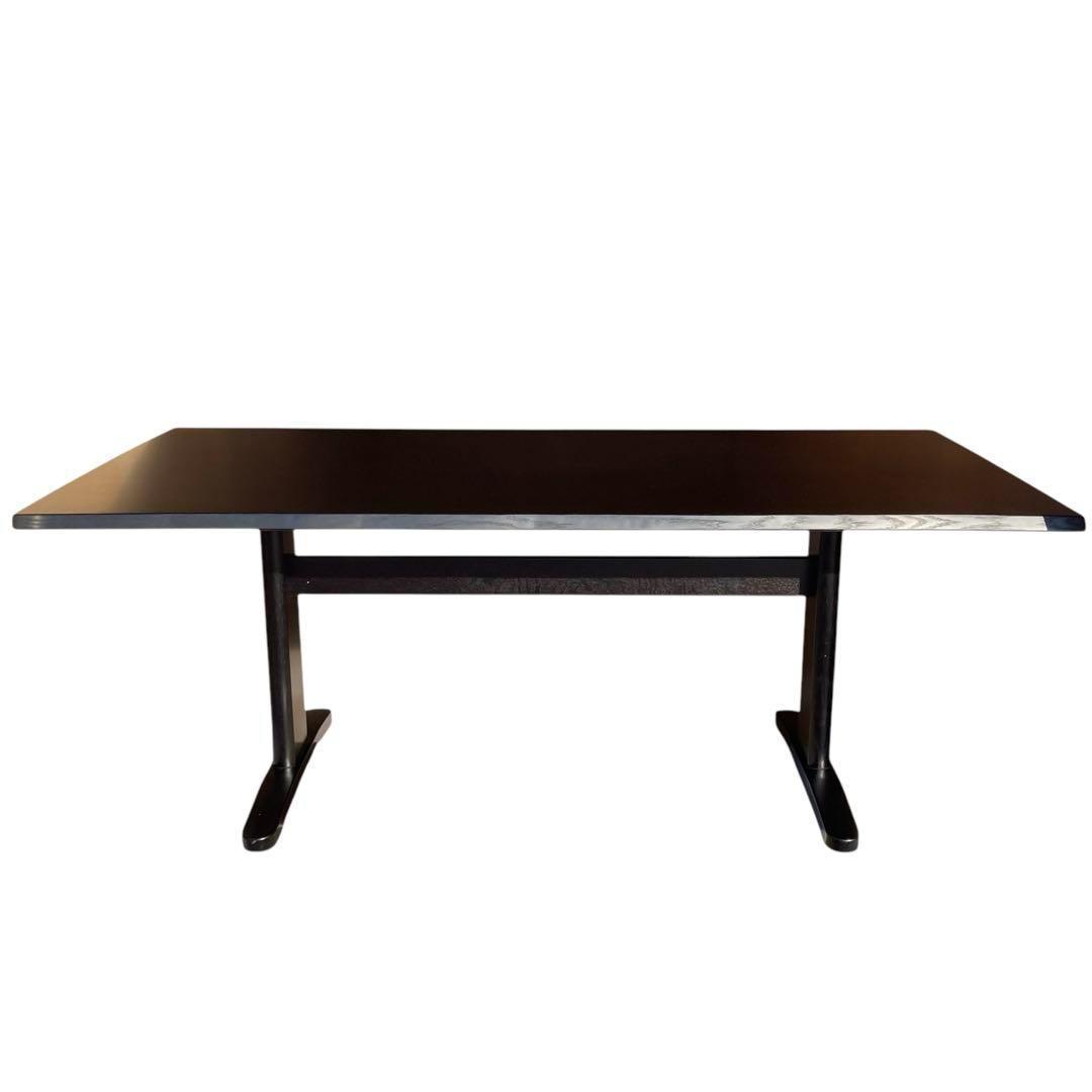 柏木工 ダイニングテーブル JG53XM 帆立脚 耳付面 オーク材 直接引取可