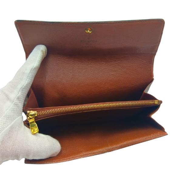 ルイヴィトン 長財布 モノグラム ポシェットポルトモネクレディ 旧型 0050