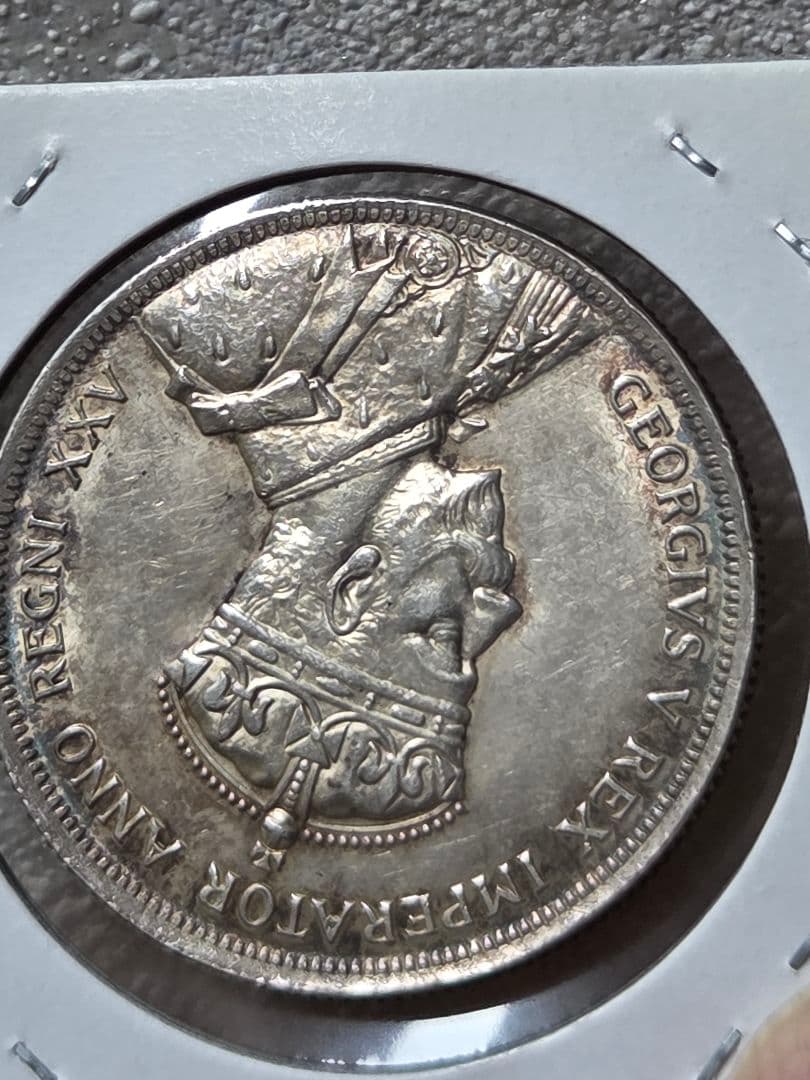 カナダ連邦　ジョージ5世　1 ドル銀貨　1935