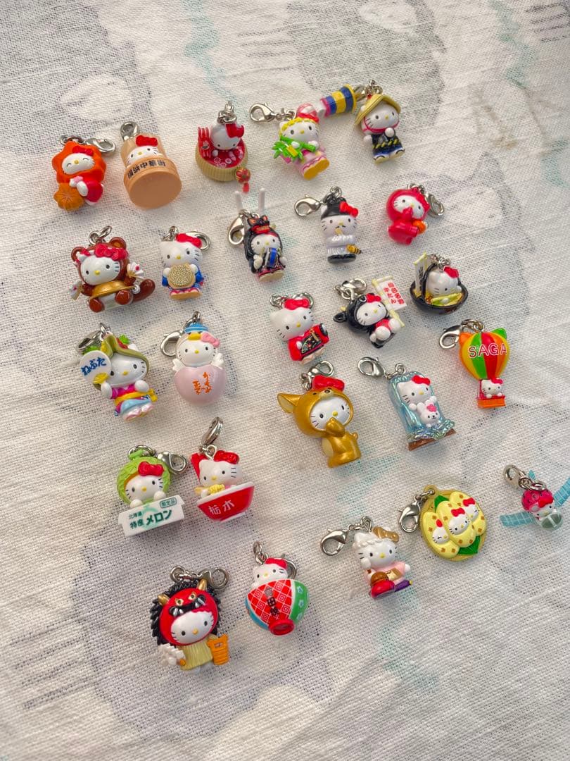 ハローキティ ストラップ 25個セット