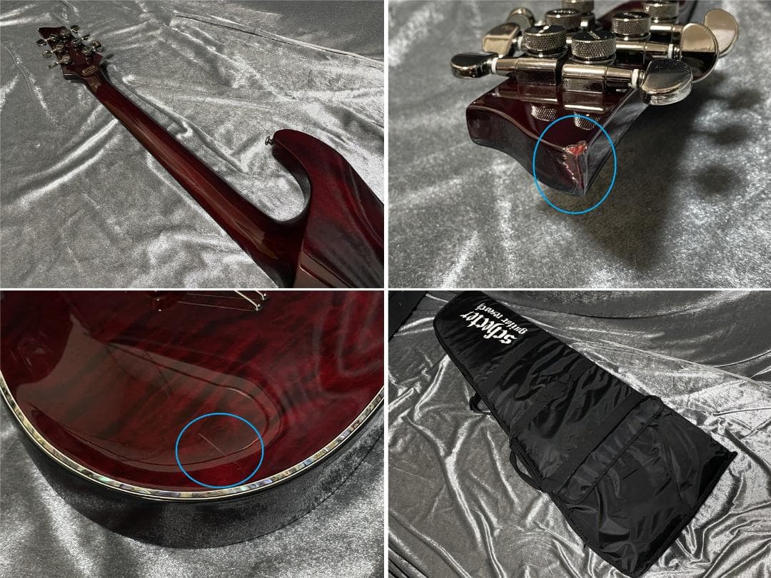 定価242000円 Schecter AD-C-1-HR EMGピックアップ搭載