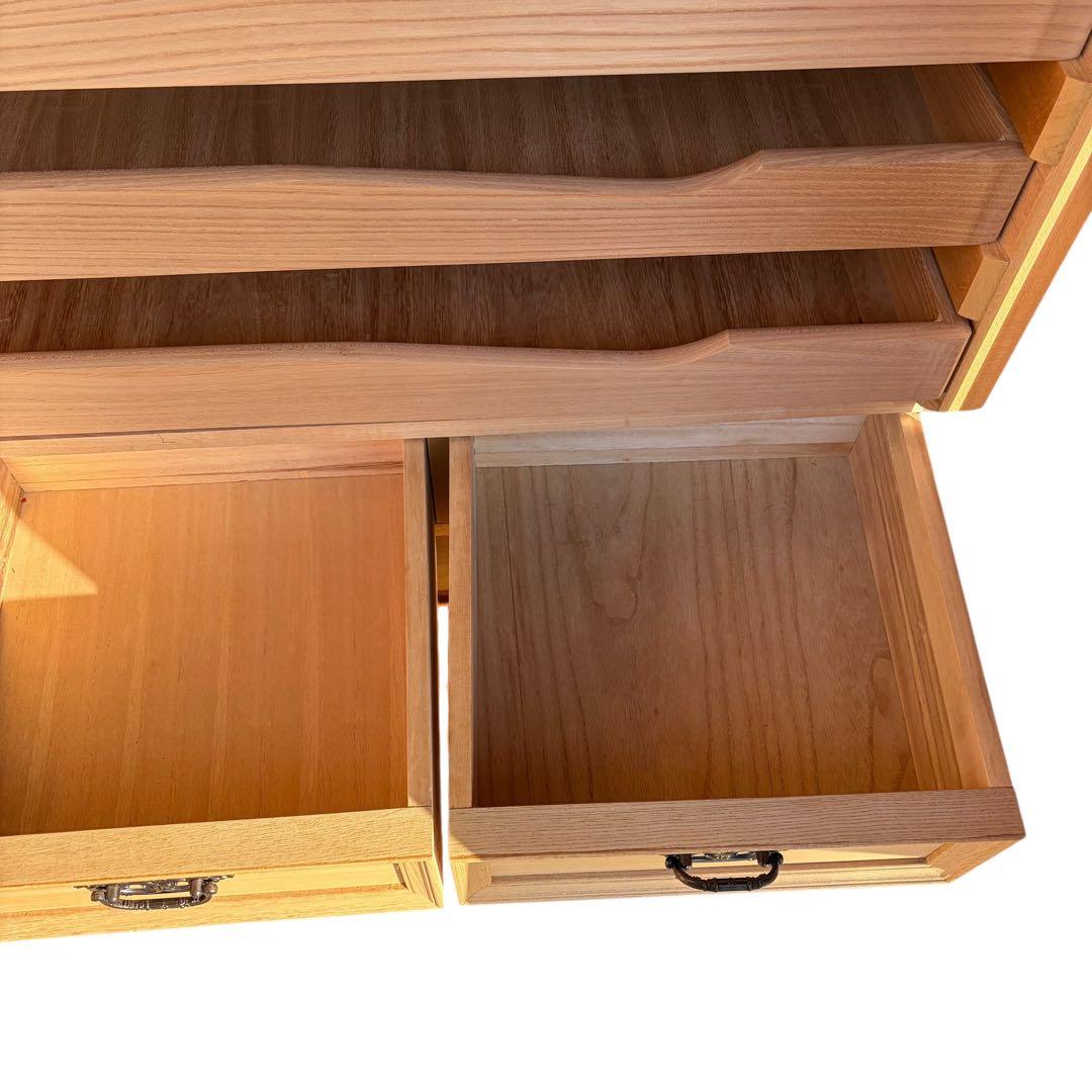 【美品】桐箪笥 桐タンス 和箪笥 10段 装飾 着物 高級