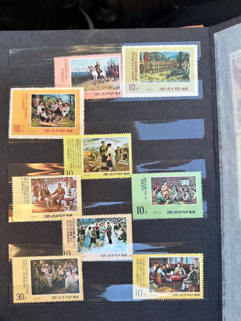 値下げ交渉可　北朝鮮・ロシア 切手コレクション　セット