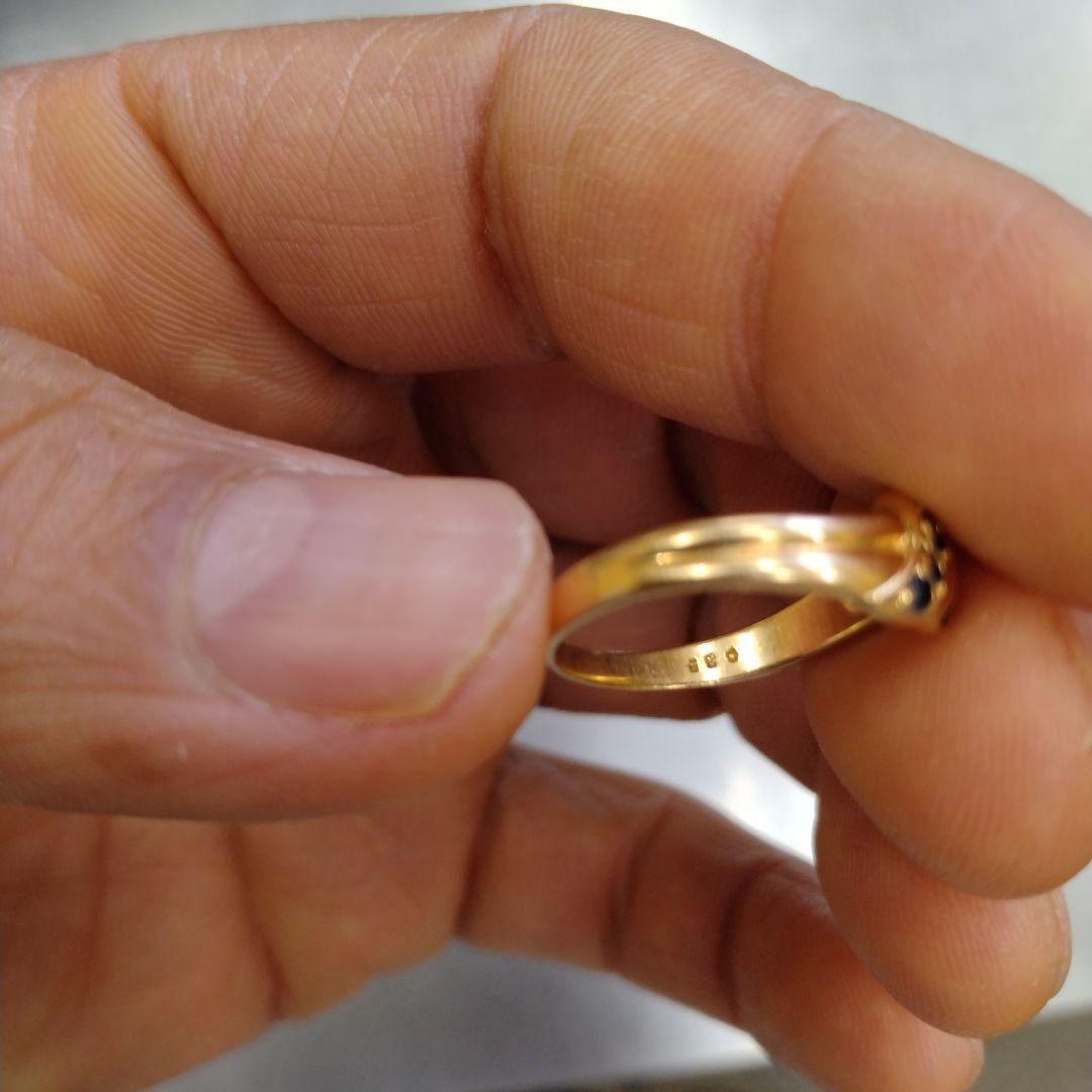 ツツミK１８金リング