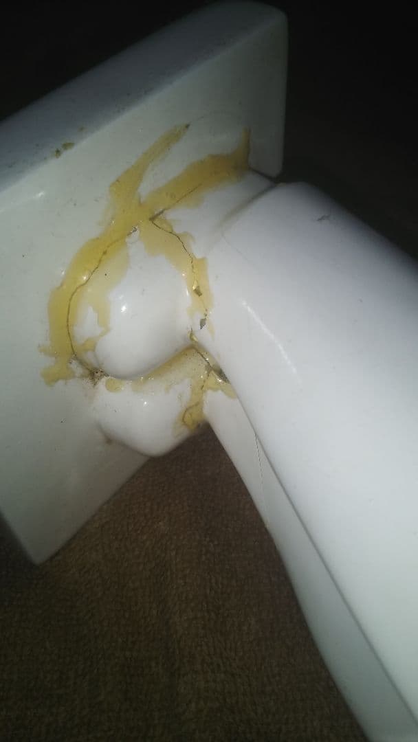 陶製「毛沢東(?)」喇叭(ラッパ)吹奏立像