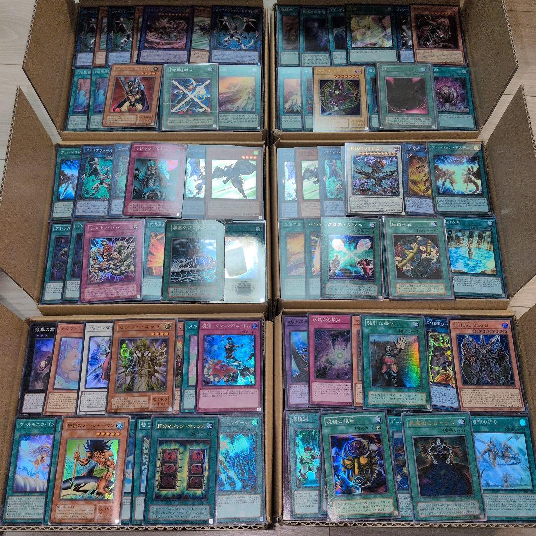 g遊戯王ダンボール6箱分まとめ売り引退品