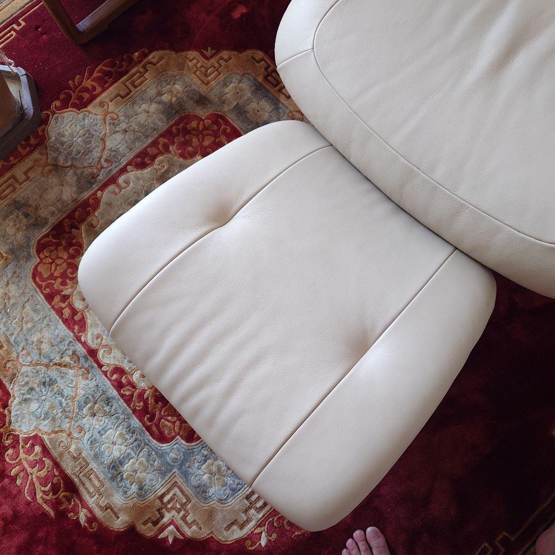 カリモクチェア リクライニングチェアオットマン付き