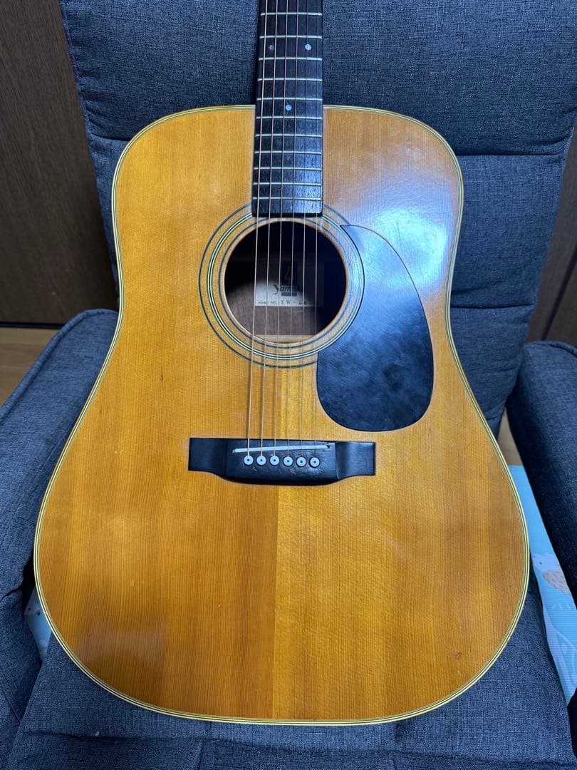 調整済み‼️低弦高‼️1970年代‼️ジャパンビンテージギター‼️ヤマキyw18‼️