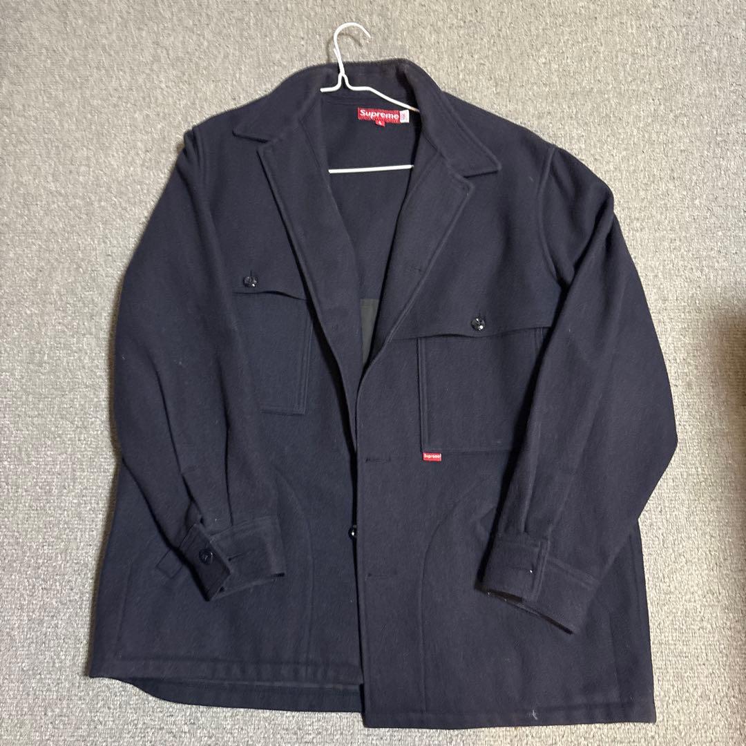 Supreme ネイビージャケット