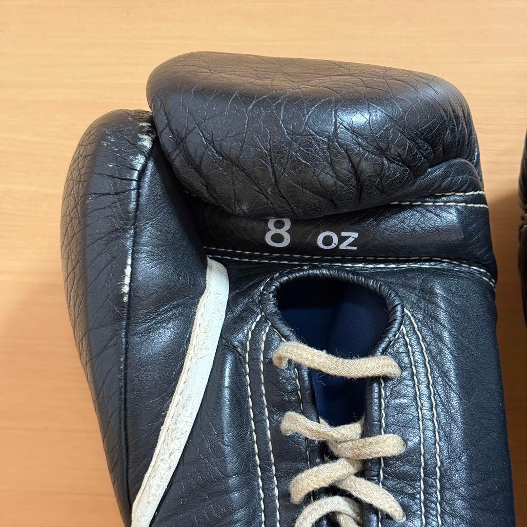 Winning ウイニング プロ試合用 8oz ひも式 ボクシンググローブ