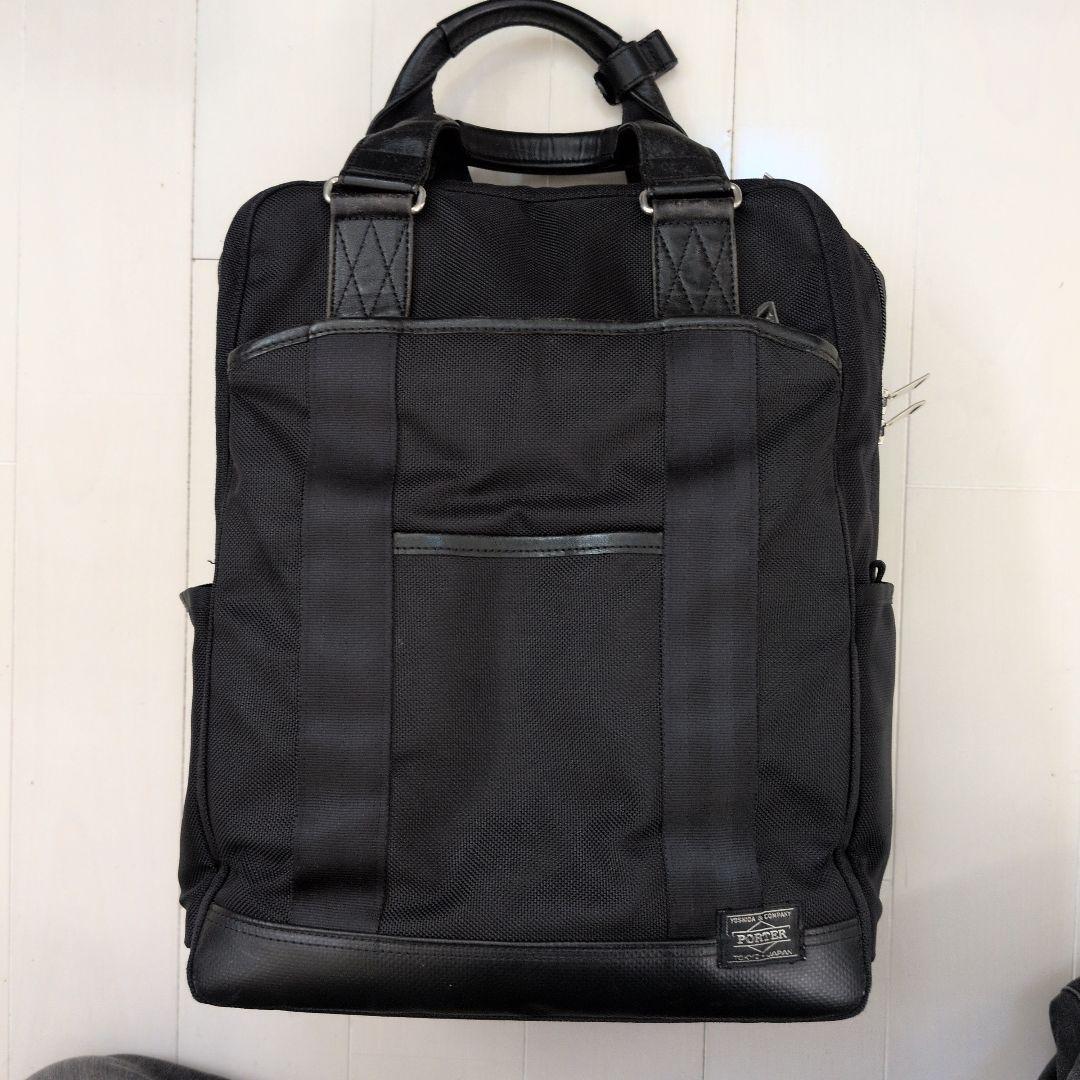 【JAL×PORTER】 ビジネスリュック ブラック 2way　YOSHIDA