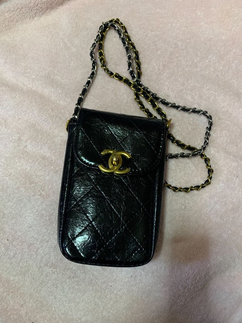 CHANEL ノベルティブラック ショルダーバッグ