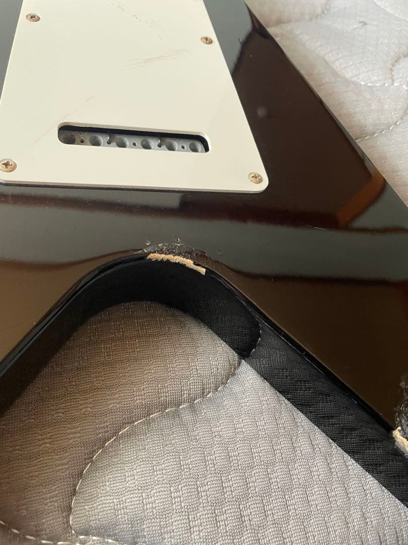 フライングVスタイル エレキギター ブラック