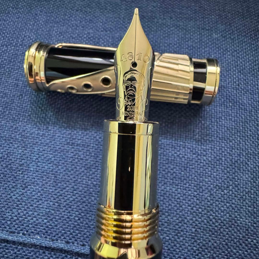 モンブラン パトロン ヘンリー・E・スタインウェイ 限定版 4810 F ペン先