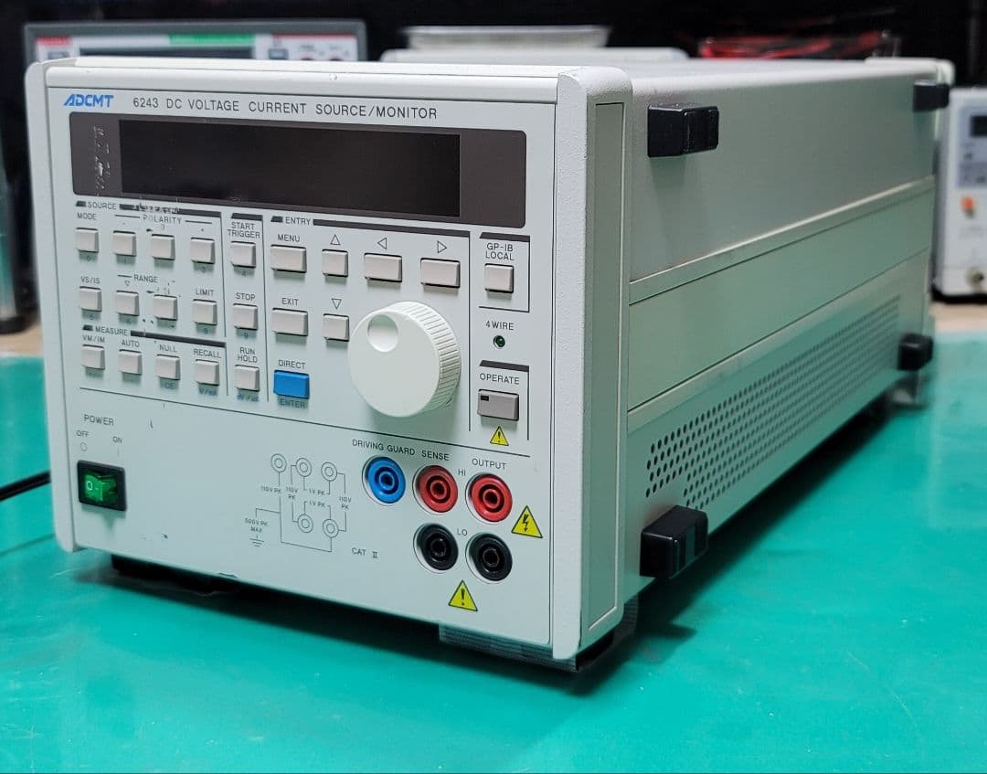 ADCMT 6243 直流 電圧/電流源 動作良好 現状品