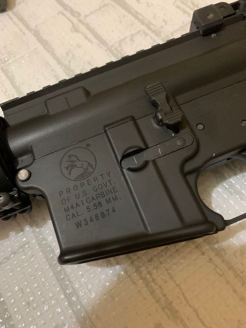 ［ジャンク］東京マルイ　M4A1 MWS ガスブローバック　ショートカスタム