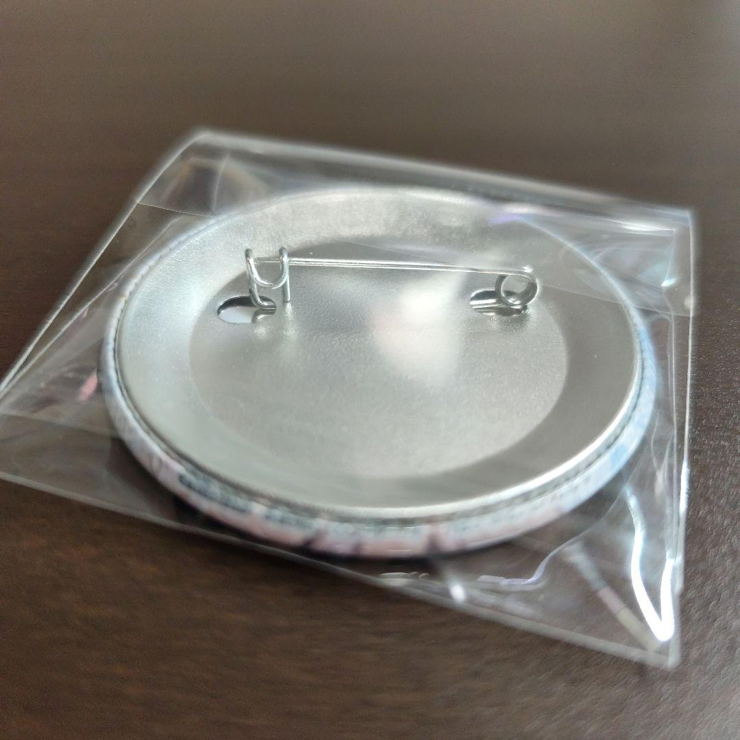 桐谷遥　セカイアルバム　缶バッジ&ブロマイド