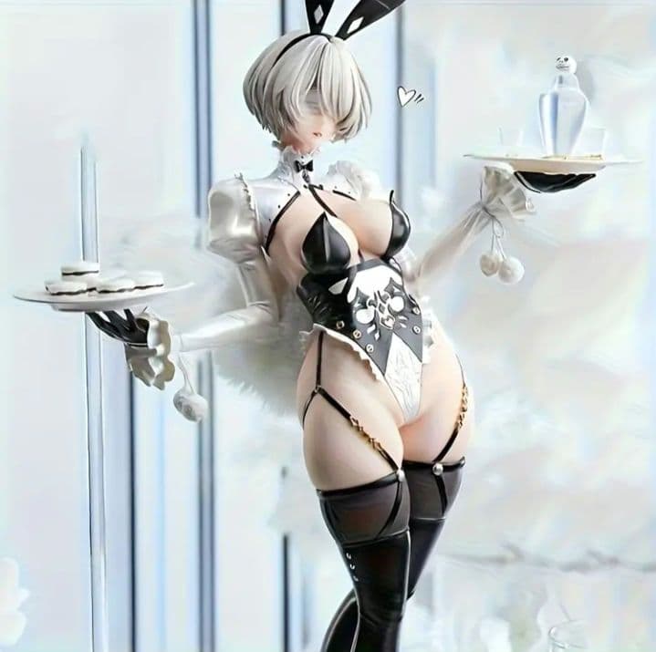 月*き様 ニーアオートマタ 2B　バニーVer. フィギュア　海外製