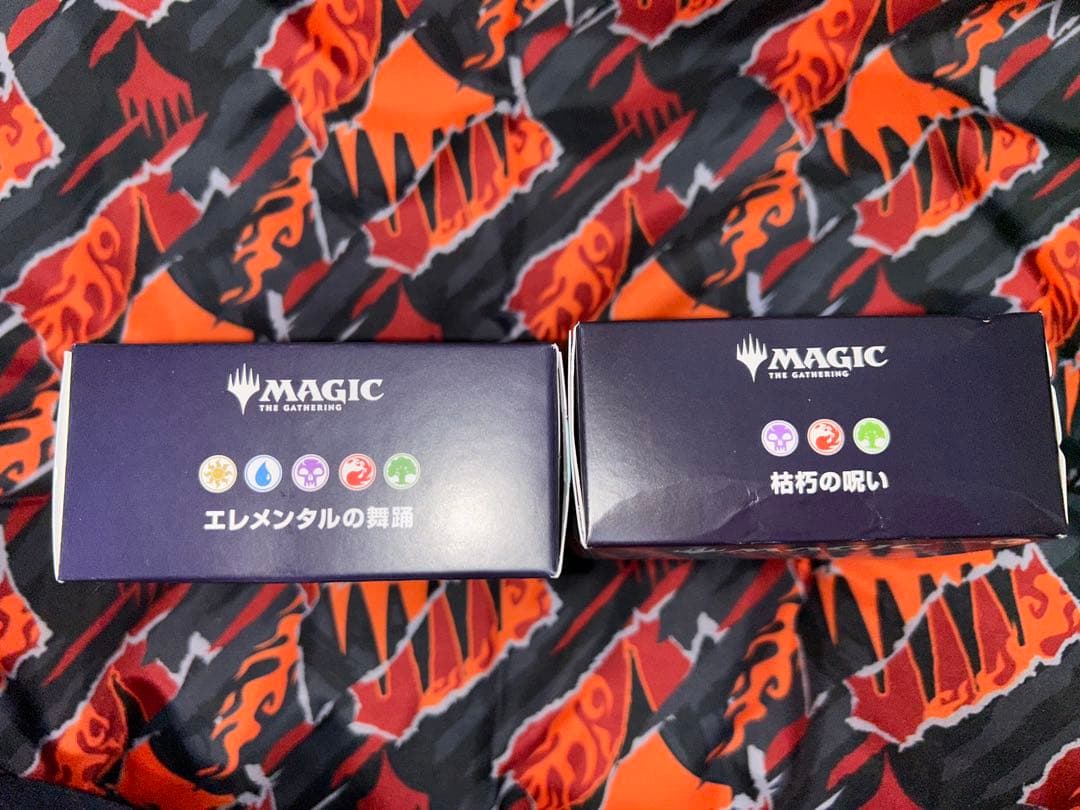 MTG ローウィンの昏明　統率者デッキ エレメンタルの舞踊　枯朽の呪い　日本語版