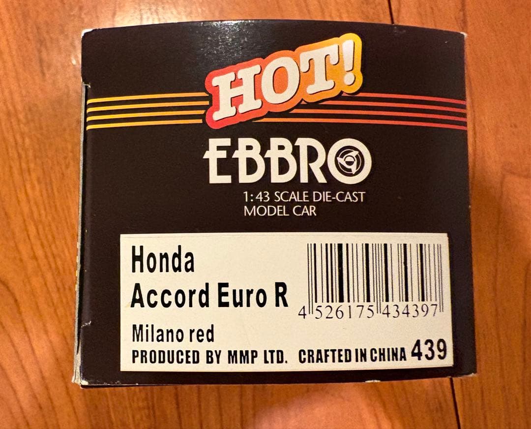 EBBRO アコードR 1/43スケール ミニカー