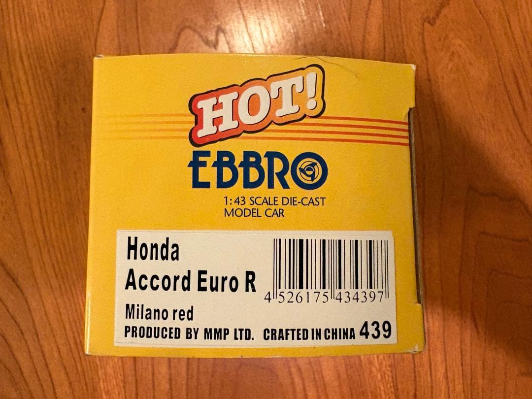 EBBRO アコードR 1/43スケール ミニカー