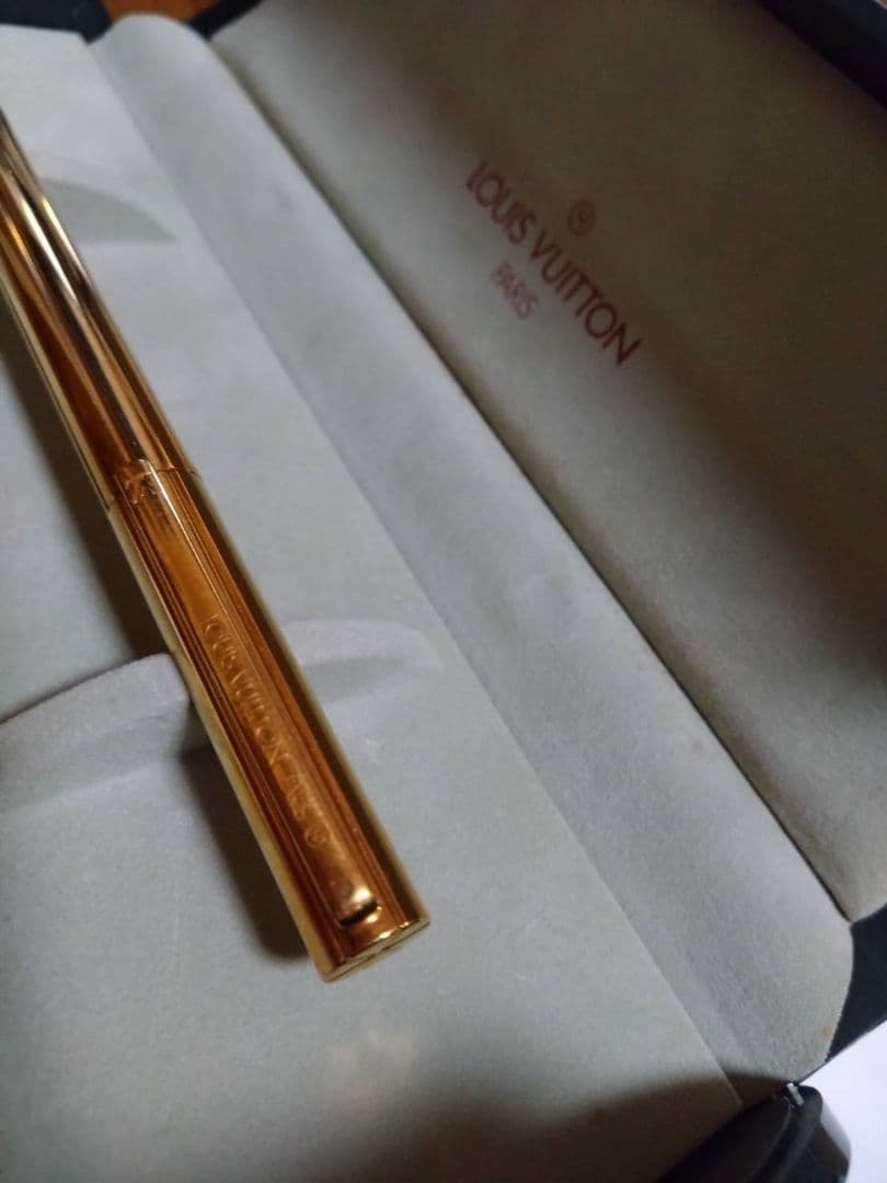 赤*e様 ★希少激レア入手困難★ LOUIS VUITTON ゴールド ボールペ