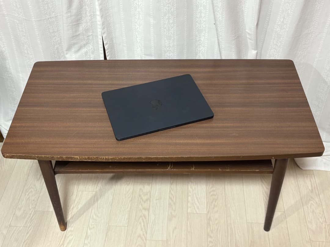 ポ*キ様 昭和レトロ　ローテーブル　座卓　ちゃぶ台　モニター台　木製　空間作り