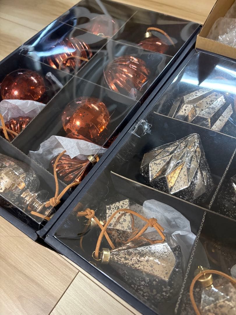 公式 正規品★アルザス クリスマスツリー オーナメント Grace 茶 40p