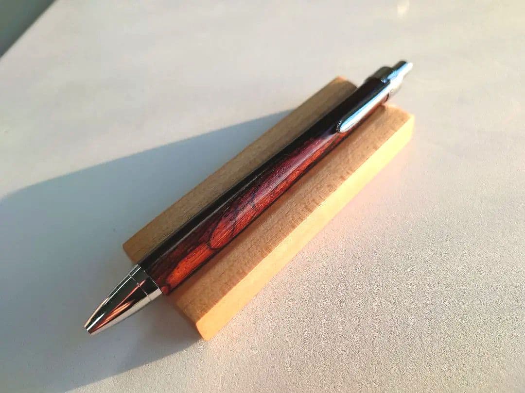 ランセオラリア　ボールペン　KATO201　拭き漆　新うるし