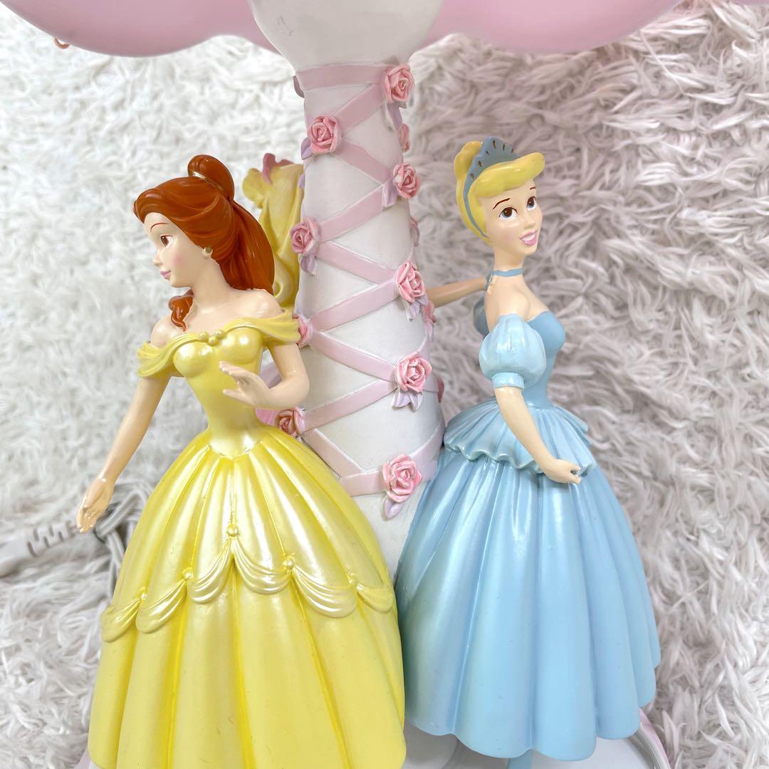 美品✨️ディズニー　ルームライト プリンセス　シンデレラ　美女と野獣　眠れる森の姫
