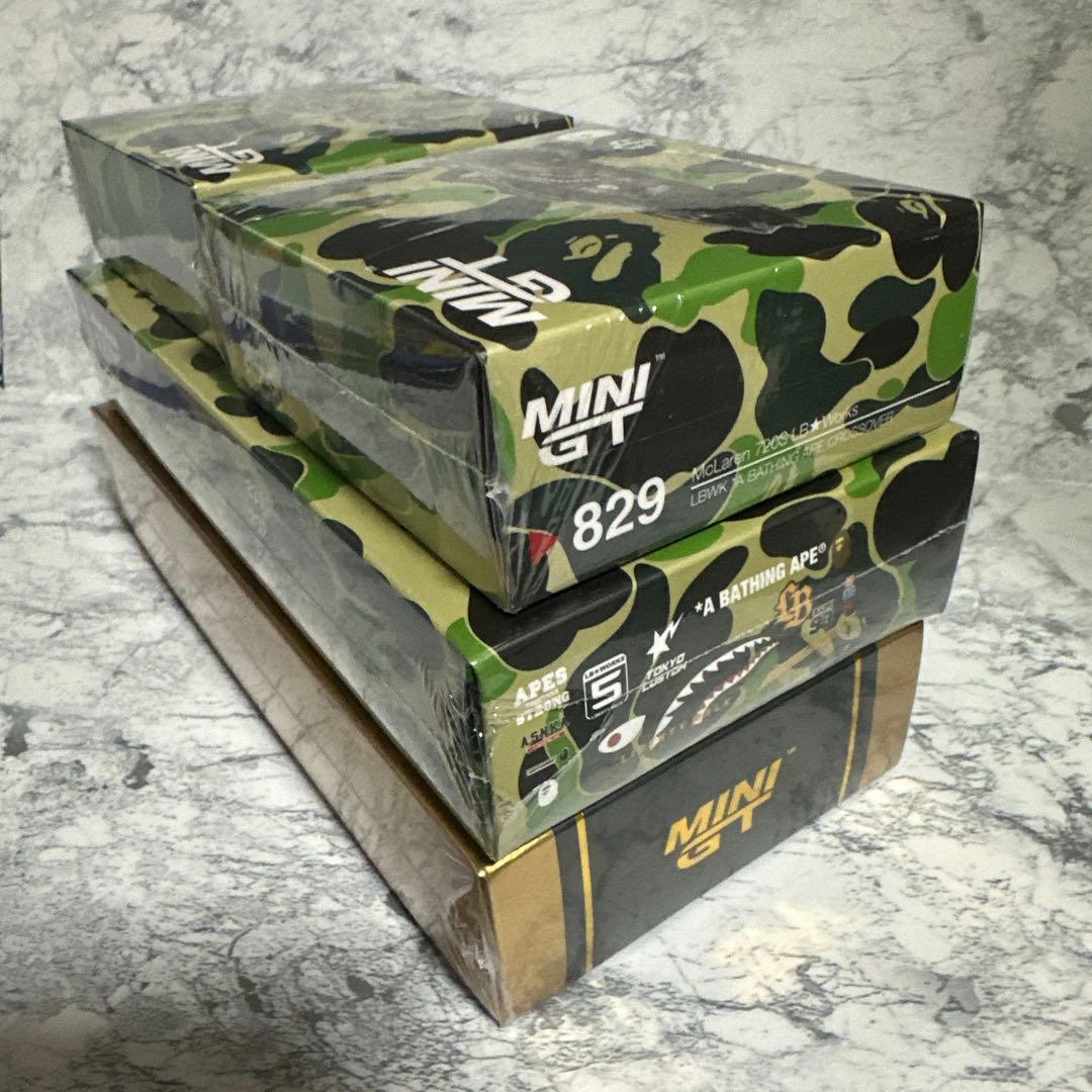 MINIGT LBWK x BAPE + TOP SECRET 9台セット