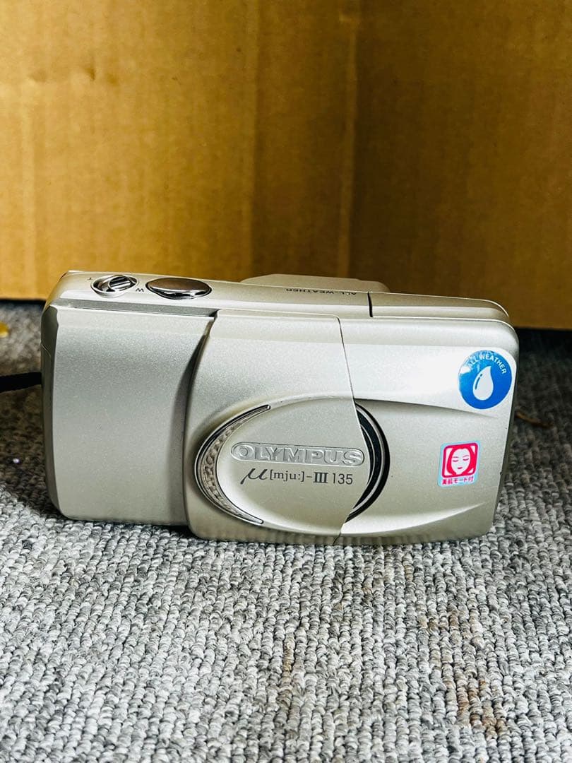 OLYMPUS μ[mju:]-III 135 シルバー 動作品