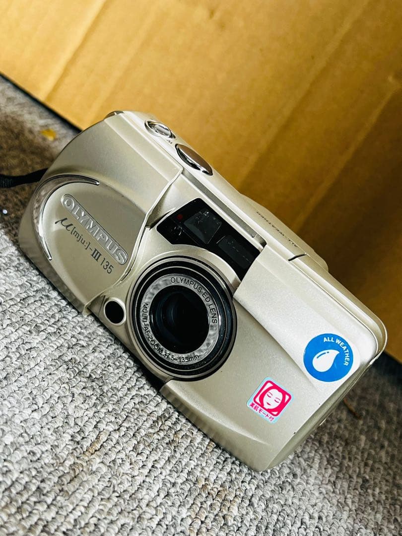 OLYMPUS μ[mju:]-III 135 シルバー 動作品