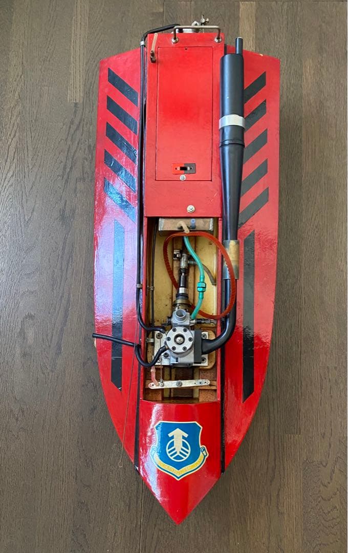 激レア　大島模型 マヌカイ 20 オメガタイプ RC艇ラジコンボート　当時物