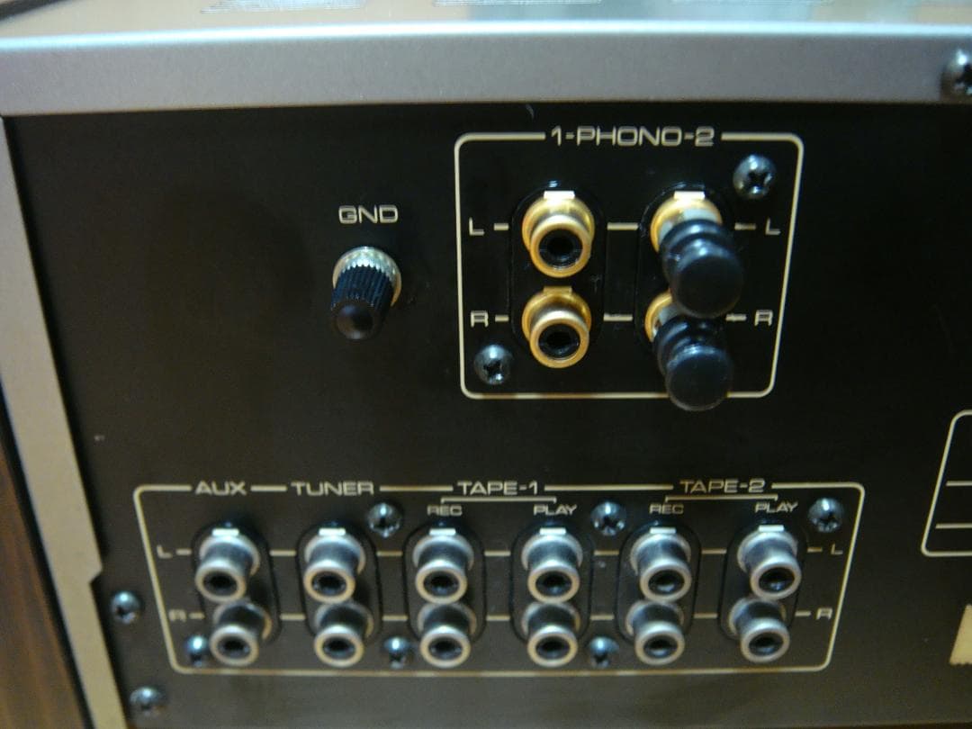 整備済 程度良 ONKYO オンキョー Integra A-819 木目パネル