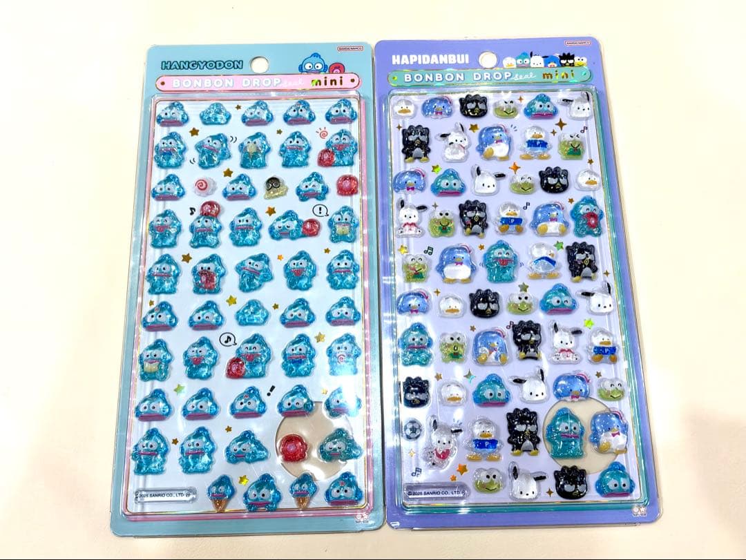 【正規品】サンリオ ボンボンドロップシール ミニ 8種 セット