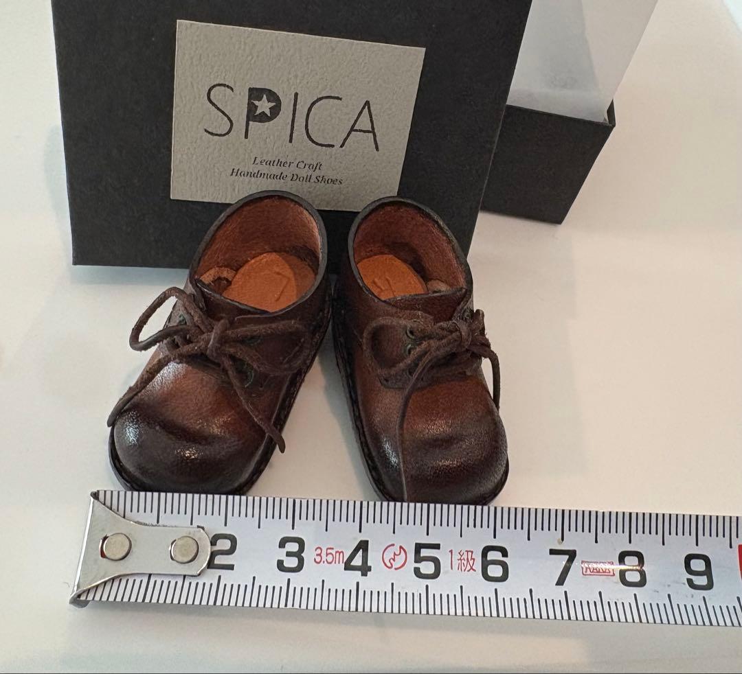 iMda3.0ドールシューズ 靴 本革 人形 ハンドメイド ヴィンテージ風 作家