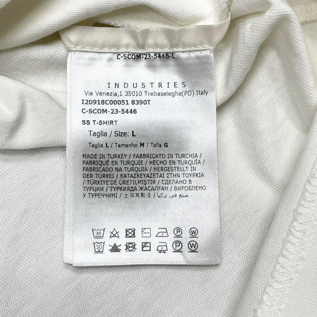 23年モデル MONCLER モンクレール Tシャツ レザーパッチ