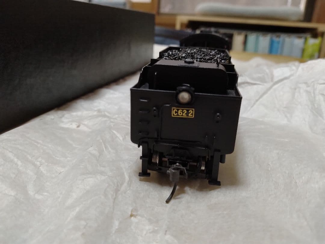 天賞堂　HOゲージ　C62形蒸気機関車　ブラスモデル　前照灯点灯化