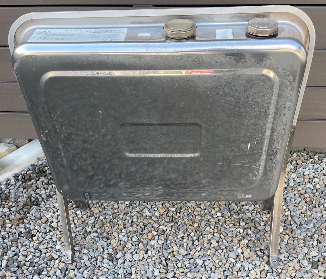 ステンレス灯油タンク【清掃済み】約90 L 中古