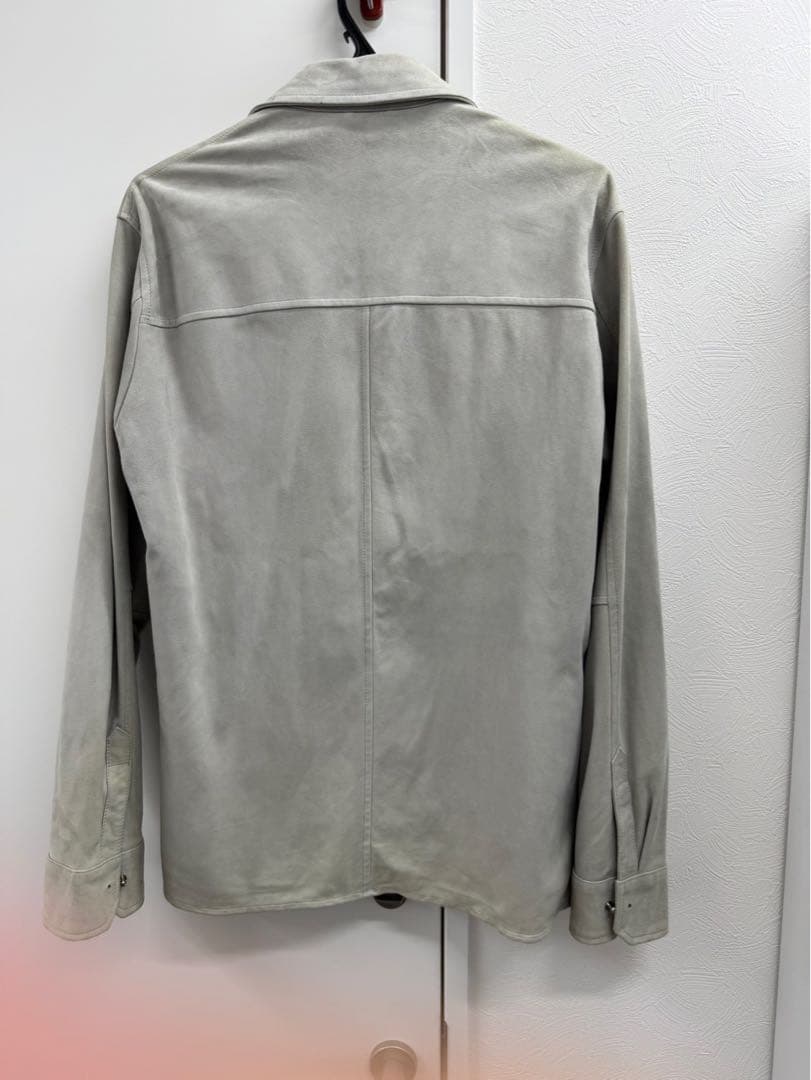 カビちゃんさま専用 エンメティ EMMETI レザージャケット 46 グレー